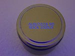 Silver Tin UV Readable Code UV Light