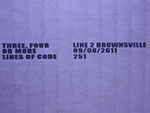 Preza 1 Three line Print Sample