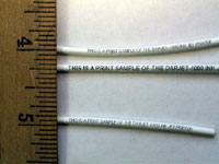 Inkjet Coding on Heat Shrink Tubing